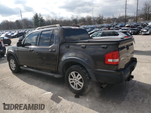 2007 Ford Explorer Sport Trac XLT with VIN 1FMEU51827UB11711, listed as a Copart auction lot 86621944 with 131,231 mi miles and Salvage title. Bid and sale history available at DreamBid. Image 2.