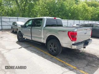 2021 Ford F-150 XL with VIN 1FTFW1E85MFC25658, listed as a IAAI auction lot 42340528 with 85,734 mi miles and . Bid and sale history available at DreamBid. Image 3.
