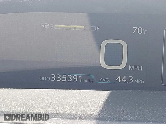 2018 Toyota Prius Two with VIN JTDKBRFU3J3068097, listed as a IAAI auction lot 42178684 with 335,391 mi miles and . Bid and sale history available at DreamBid. Image 15.