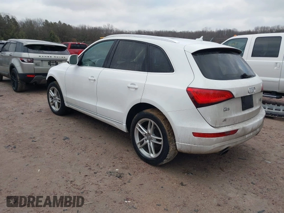 2013 Audi Q5 Premium Plus with VIN WA1LFAFPXDA022071, listed as a IAAI auction lot 41669993 with 201,151 mi miles and . Bid and sale history available at DreamBid. Image 3.