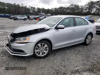 2015 Volkswagen Jetta SE с VIN 3VWD07AJ9FM262684, выставлен на аукционе Copart как лот 48662105 с пробегом 76 411 миль миль и Списание • Salvage title. История ставок и продаж доступна на DreamBid. Изображение 1.