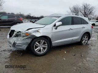 2015 Acura RDX Technology with VIN 5J8TB3H58FL010468, listed as a Copart auction lot 62132145 with 64,405 mi miles and Salvage title. Bid and sale history available at DreamBid. Image 1.
