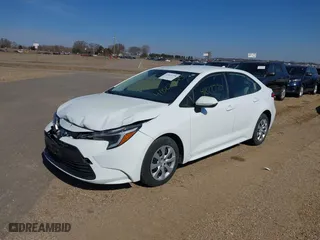 2024 Toyota Corolla Hybrid LE with VIN JTDBCMFE8RJ025908, listed as a IAAI auction lot 41822770 with 16,747 mi miles. Bid and sale history available at carsss.com. Image 18.