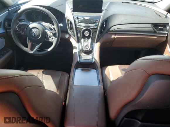 2020 Acura RDX w/Technology Pkg with VIN 5J8TC2H58LL003698, listed as a Copart auction lot 48678204 with 47,390 mi miles. Bid and sale history available at carsss.com. Image 8.