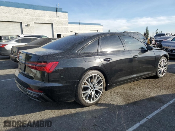 2023 Audi A6 Prestige with VIN WAUM2BF26PN044496, listed as a Copart auction lot 86398914 with 10,741 mi miles and Salvage Title. Bid and sale history available at carsss.com. Image 3.