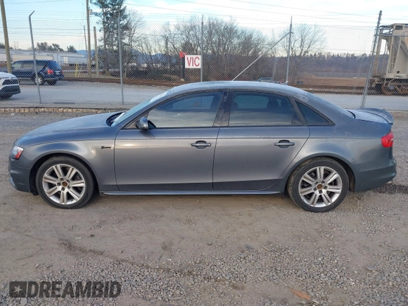 2015 Audi S4 Premium Plus with VIN WAUBGAFL5FA063297, listed as a IAAI auction lot 41334941 with 98,503 mi miles. Bid and sale history available at carsss.com. Image 14.