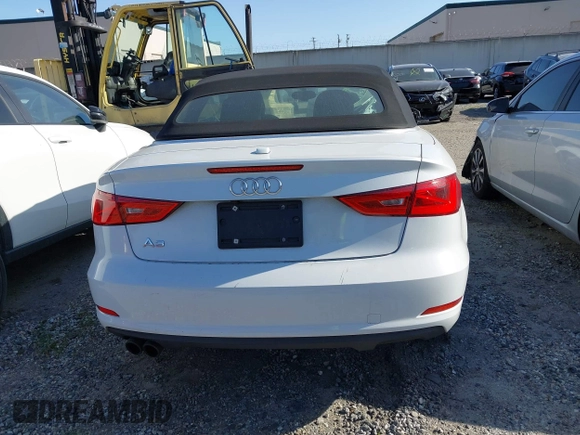 2015 Audi A3 1.8T Premium Plus with VIN WAU5CLFF5F1116546, listed as a IAAI auction lot 41782505 with 55,712 mi miles. Bid and sale history available at carsss.com. Image 16.