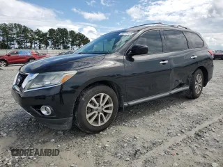 2016 Nissan Pathfinder Platinum с VIN 5N1AR2MN6GC645882, выставлен на аукционе Copart как лот 59119725 с пробегом 93 630 миль миль и Списание • Salvage title. История ставок и продаж доступна на DreamBid. Изображение 1.