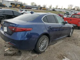 2018 Alfa Romeo Giulia Ti Lusso z VIN ZARFAEEN6J7565537, wystawiony jako Copart lot #49831095 z przebiegiem 71 881 mil mil oraz Szkoda całkowita • Salvage title. Historia ofert i sprzedaży dostępna na DreamBid. Obrazek 3.