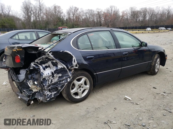 2001 Lexus GS 300 with VIN JT8BD69S310129970, listed as a Copart auction lot 49068105 with 193,101 mi miles and Salvage Title. Bid and sale history available at DreamBid. Image 3.