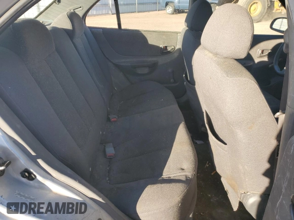 2002 Hyundai Accent GL with VIN KMHCG45C52U313944, listed as a Copart auction lot 82922304 with 190,208 mi miles and Non Repairable. Bid and sale history available at carsss.com. Image 10.