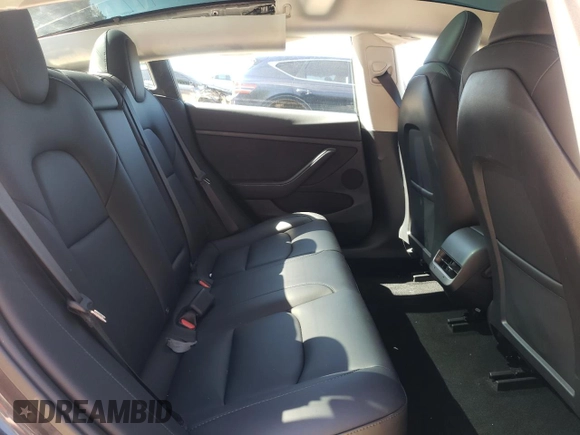 2023 Tesla Model 3 with VIN 5YJ3E1EA1PF664941, listed as a Copart auction lot 58097005 with 39,391 mi miles and Salvage title. Bid and sale history available at DreamBid. Image 10.