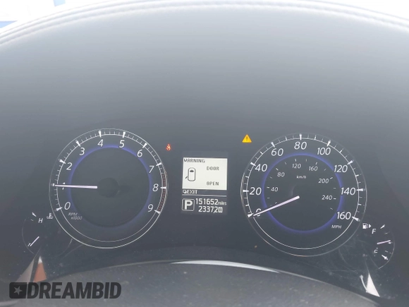 2016 Infiniti QX50 with VIN JN1BJ0RP6GM231903, listed as a IAAI auction lot 41947772 with 151,652 mi miles. Bid and sale history available at carsss.com. Image 7.