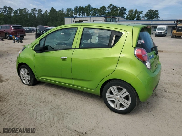 2015 Chevrolet Spark LS with VIN KL8CA6S9XFC807408, listed as a Copart auction lot 70053004 with 78,383 mi miles and Salvage Title. Bid and sale history available at carsss.com. Image 2.