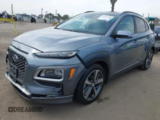2019 Hyundai Kona Ultimate with VIN KM8K53A58KU198498, listed as a IAAI auction lot 42046679 with 57,327 mi miles and . Bid and sale history available at carsss.com. Image 20.