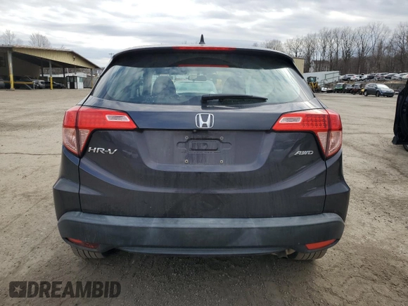 2018 Honda HR-V LX with VIN 3CZRU6H3XJM724638, listed as a Copart auction lot 51014765 with 116,019 mi miles and Salvage Title. Bid and sale history available at carsss.com. Image 6.