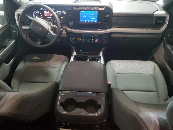 2023 Ford F-250 XL with VIN 1FT7X2BN8PED57681, listed as a Copart auction lot 58341604 with 8,220 mi miles and Salvage title. Bid and sale history available at DreamBid. Image 8.