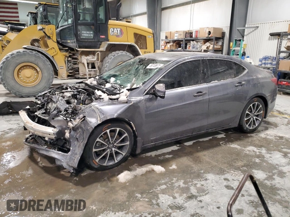 2017 Acura TLX V6 w/Technology Pkg with VIN 19UUB2F57HA001759, listed as a Copart auction lot 49749975 with 64,575 mi miles and Salvage Title. Bid and sale history available at carsss.com. Image 1.