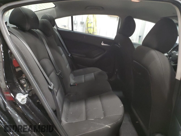 2017 Kia Forte LX with VIN 3KPFK4A79HE045478, listed as a Copart auction lot 50536325 with 55,579 mi miles and Clean Title. Bid and sale history available at carsss.com. Image 10.