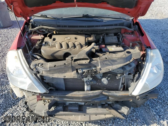 2011 Nissan Versa 1.8 S with VIN 3N1BC1CP3BL430385, listed as a Copart auction lot 49829415 with 125,579 mi miles and Salvage Title. Bid and sale history available at carsss.com. Image 12.
