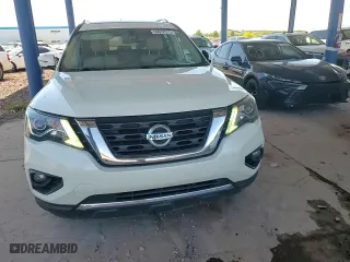 2017 Nissan Pathfinder SL with VIN 5N1DR2MN6HC699018, listed as a Copart auction lot 50072515 with 112,387 mi miles and Salvage Title. Bid and sale history available at carsss.com. Image 12.