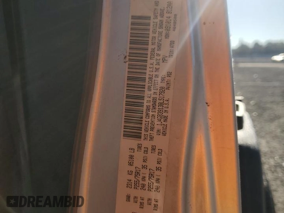 2008 Jeep Wrangler Unlimited X with VIN 1J4GB39138L517920, listed as a Copart auction lot 76541144 with 213,002 mi miles and Salvage Title. Bid and sale history available at DreamBid. Image 14.