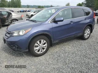2014 Honda CR-V EX with VIN 2HKRM4H59EH606734, listed as a Copart auction lot 62142025 with 143,962 mi miles and Salvage title. Bid and sale history available at DreamBid. Image 1.