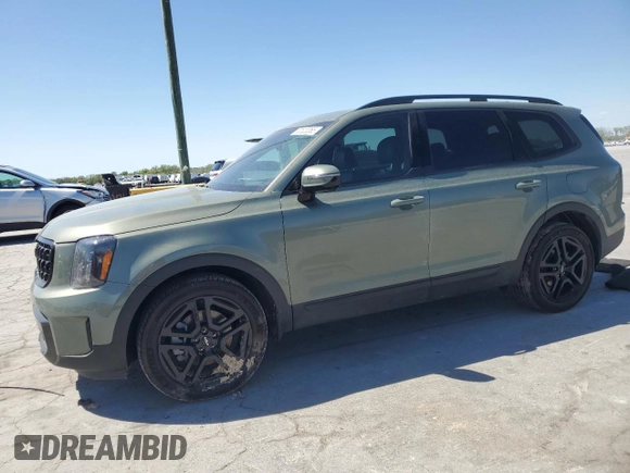 2024 Kia Telluride SX Prestige X-Line with VIN 5XYP5DGC0RG532699, listed as a Copart auction lot 52820365 with 10,455 mi miles and Salvage title. Bid and sale history available at DreamBid. Image 1.
