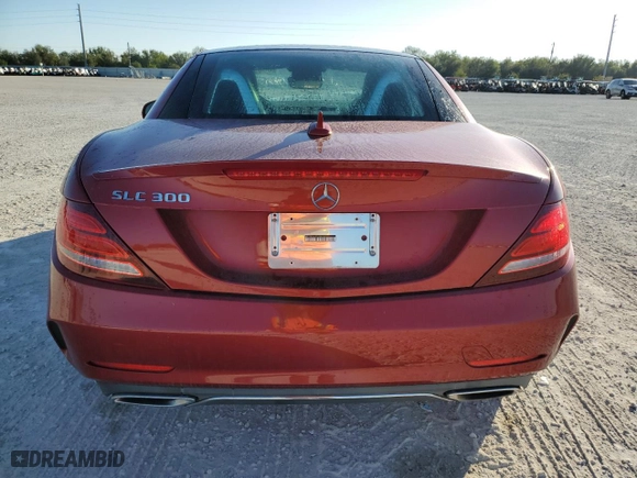 2019 Mercedes-Benz SLC with VIN WDDPK3JA1KF159410, listed as a Copart auction lot 86091954 with 55,609 mi miles and Salvage Title. Bid and sale history available at carsss.com. Image 6.