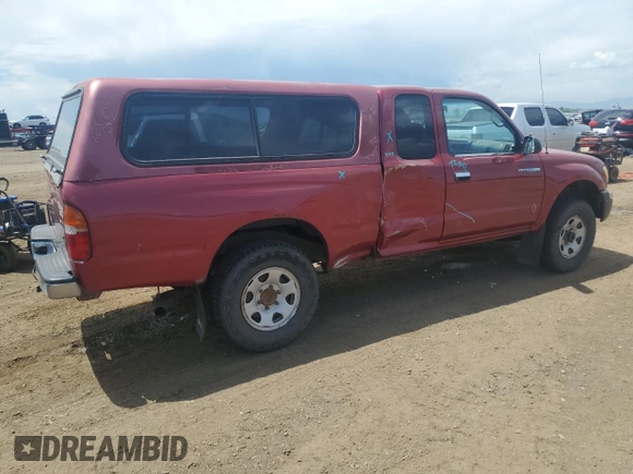 2000 Toyota Tacoma with VIN 4TAWN72N2YZ620655, listed as a Copart auction lot 60704065 with 257,636 mi miles and Salvage title. Bid and sale history available at DreamBid. Image 3.