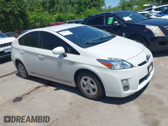 2011 Toyota Prius I with VIN JTDKN3DU4B5349158, listed as a IAAI auction lot 42243612 with 183,445 mi miles and . Bid and sale history available at DreamBid. Image 1.