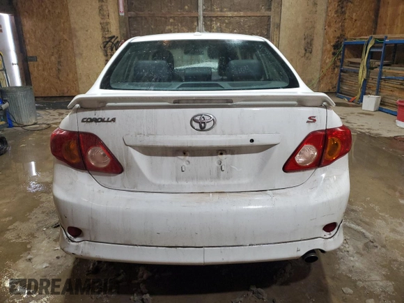 2010 Toyota Corolla with VIN 1NXBU4EE0AZ280436, listed as a Copart auction lot 47689945 with 119,559 mi miles and Clean Title. Bid and sale history available at carsss.com. Image 6.