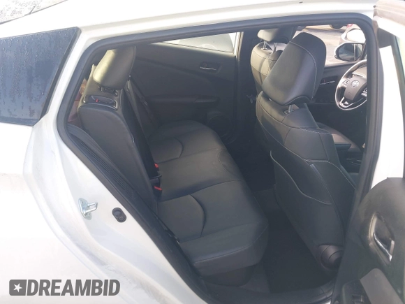 2021 Toyota Prius LE with VIN JTDKAMFP7M3193401, listed as a IAAI auction lot 41540021 with 45,822 mi miles and . Bid and sale history available at DreamBid. Image 8.