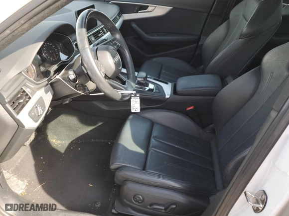 2019 Audi A4 Premium with VIN WAUDNAF48KA035012, listed as a Copart auction lot 49028765 with NaN miles and Salvage Title. Bid and sale history available at carsss.com. Image 7.