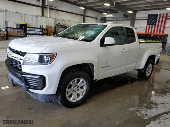 2022 Chevrolet Colorado 2WD LT with VIN 1GCHSCEA6N1197354, listed as a Copart auction lot 53454695 with 31,403 mi miles and Clean Title. Bid and sale history available at carsss.com. Image 1.