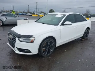 2013 Audi A4 Premium Plus with VIN WAUFFAFL3DN024394, listed as a IAAI auction lot 41753239 with 137,938 mi miles. Bid and sale history available at carsss.com. Image 2.