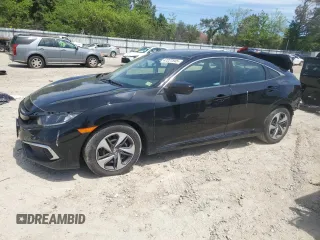 2020 Honda Civic Sedan LX with VIN 2HGFC2F69LH598230, listed as a Copart auction lot 47227545 with 60,286 mi miles and Salvage Title. Bid and sale history available at carsss.com. Image 1.