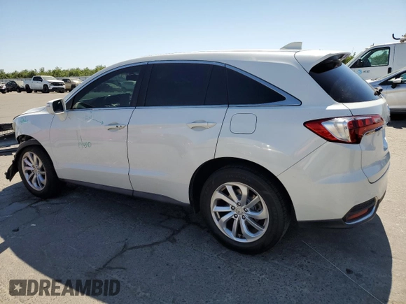 2017 Acura RDX Technology with VIN 5J8TB3H59HL006724, listed as a Copart auction lot 60851355 with 93,131 mi miles and Salvage title. Bid and sale history available at DreamBid. Image 2.