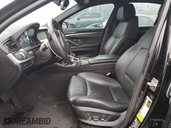 2013 BMW 5 Series 550i xDrive with VIN WBAFU9C53DDY70914, listed as a Copart auction lot 43546435 with 144,165 mi miles and Salvage Title. Bid and sale history available at carsss.com. Image 7.