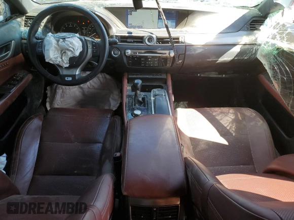 2015 Lexus GS 350 with VIN JTHCE1BL6FA006009, listed as a Copart auction lot 53400735 with 65,385 mi miles and Salvage Title. Bid and sale history available at carsss.com. Image 8.