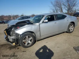 2010 Dodge Charger with VIN 2B3CA4CD5AH274096, listed as a Copart auction lot 47899035 with 142,373 mi miles and Salvage Title. Bid and sale history available at carsss.com. Image 1.