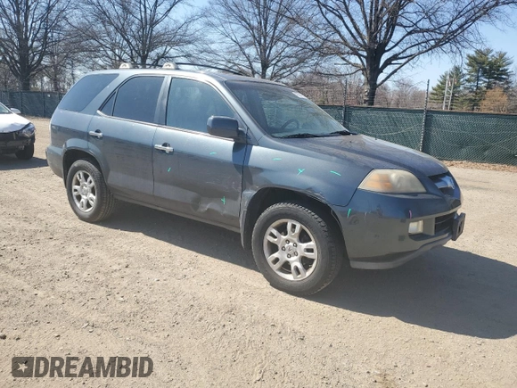 2006 Acura MDX Touring RES w/Navi with VIN 2HNYD18916H518309, listed as a Copart auction lot 48364015 with 170,295 mi miles and Salvage Title. Bid and sale history available at carsss.com. Image 4.