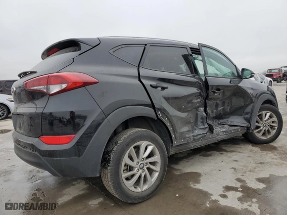 2017 Hyundai Tucson SE Plus with VIN KM8J33A40HU508953, listed as a Copart auction lot 44906705 with 75,132 mi miles and Salvage Title. Bid and sale history available at carsss.com. Image 3.
