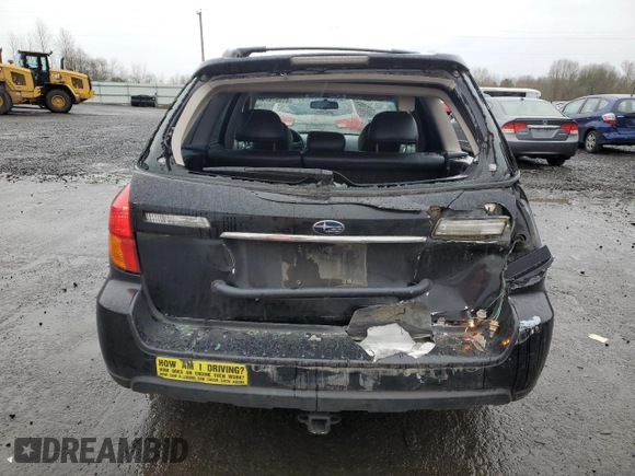 2005 Subaru Legacy Outback XT Limited with VIN 4S4BP67C856387985, listed as a Copart auction lot 41397675 with 281,165 mi miles and Salvage title. Bid and sale history available at DreamBid. Image 6.