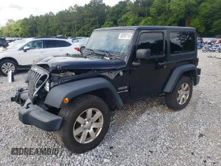 2018 Jeep Wrangler Willys Wheeler W z VIN 1C4AJWAG3JL844906, wystawiony jako Copart lot #60292715 z przebiegiem 63 667 mil mil oraz Szkoda całkowita • Salvage title. Historia ofert i sprzedaży dostępna na DreamBid. Obrazek 1.