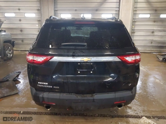 2019 Chevrolet Traverse LT Cloth with VIN 1GNEVGKW7KJ276312, listed as a IAAI auction lot 41925439 with 114,257 mi miles. Bid and sale history available at carsss.com. Image 17.