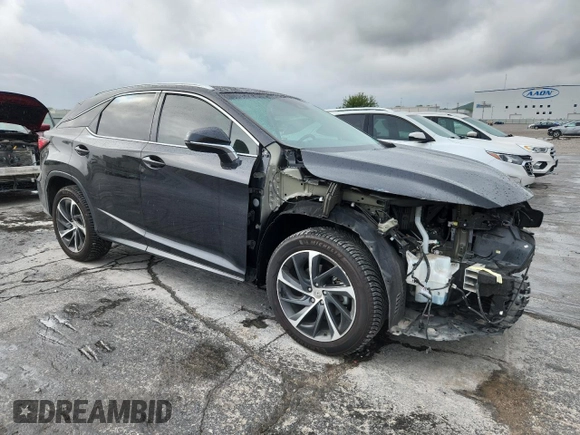 2016 Lexus RX 350 with VIN 2T2BZMCA7GC006349, listed as a Copart auction lot 60284755 with 71,981 mi miles and Salvage title. Bid and sale history available at DreamBid. Image 4.
