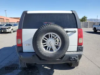 2006 Hummer H3 with VIN 5GTDN136768268748, listed as a Copart auction lot 81366954 with 195,547 mi miles and Salvage Title. Bid and sale history available at carsss.com. Image 6.