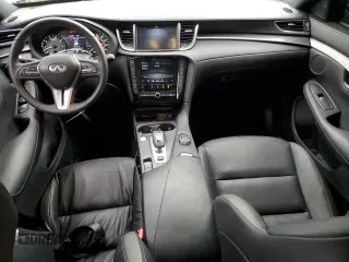 2024 Infiniti QX55 Luxe with VIN 3PCAJ5JR9RF104514, listed as a Copart auction lot 80583134 with 14,511 mi miles and Salvage Title. Bid and sale history available at DreamBid. Image 8.