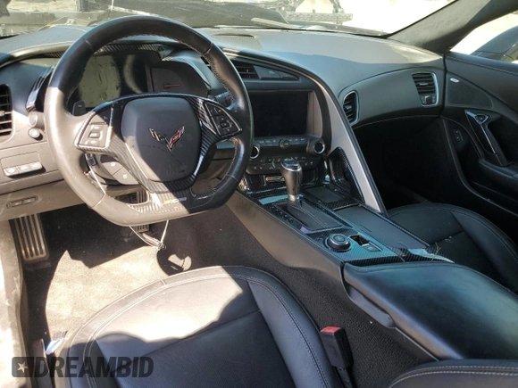 2016 Chevrolet Corvette Z06 3LZ with VIN 1G1YU2D6XG5607336, listed as a Copart auction lot 67930534 with 48,529 mi miles and Salvage Title. Bid and sale history available at carsss.com. Image 8.